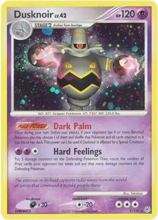 Dusknoir 002/130 - Diamond and Pearl Reverse Holofoil