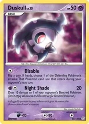 Duskull 080/130 - Diamond and Pearl