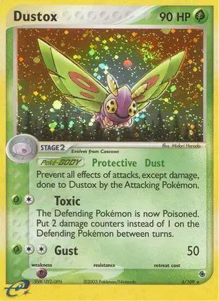 Dustox 006/109 - Ruby and Sapphire Reverse Holofoil