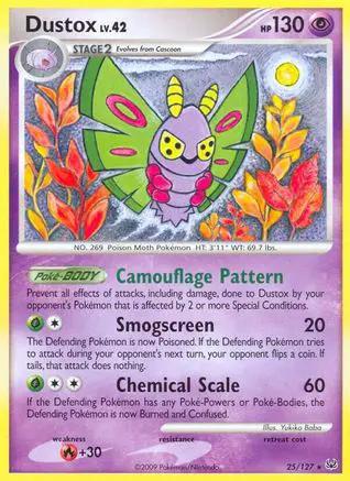 Dustox 025/127 - Platinum Reverse Holofoil