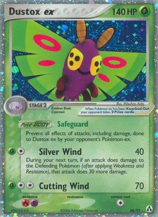 Dustox ex 086/92 - Legend Maker Holofoil