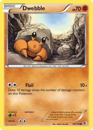 Dwebble 084/149 - Boundaries Crossed Reverse Holofoil