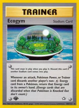 Ecogym 084/111 - Neo Genesis 1st Edition