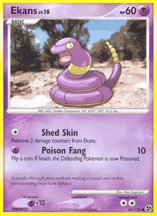 Ekans 066/106 - Great Encounters Reverse Holofoil