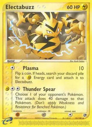 Electabuzz 035/100 - Sandstorm Reverse Holofoil