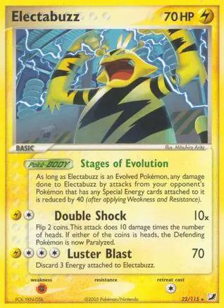 Electabuzz 022/115 - Unseen Forces Reverse Holofoil