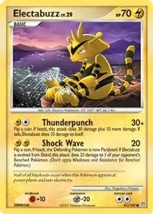 Electabuzz 081/130 - Diamond and Pearl