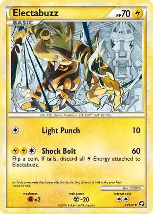 Electabuzz 033/102 - Triumphant Reverse Holofoil