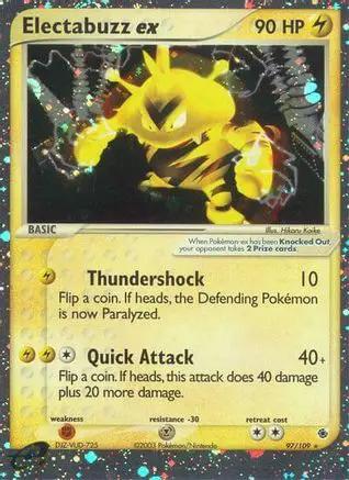 Electabuzz ex 097/109 - Ruby and Sapphire Holofoil