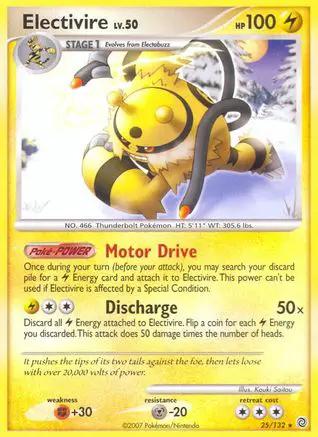 Electivire 025/132 - Secret Wonders Reverse Holofoil