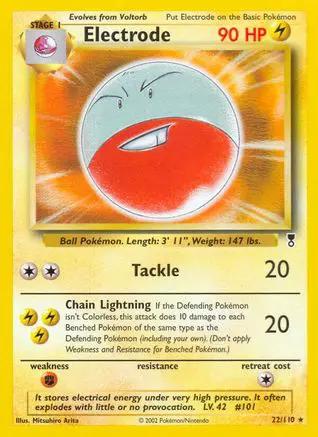 Electrode 022/110 - Legendary Collection Reverse Holofoil