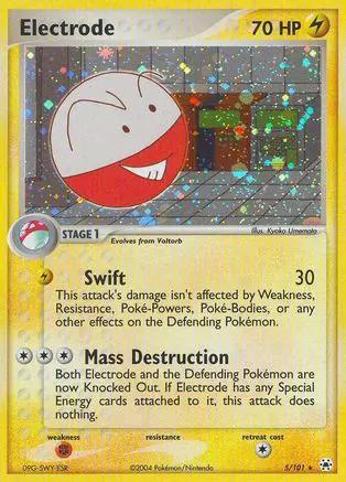 Electrode 005/101 - Hidden Legends Holofoil