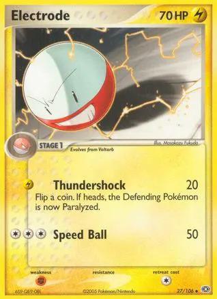 Electrode 027/106 - Emerald
