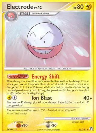 Electrode 026/132 - Secret Wonders Reverse Holofoil