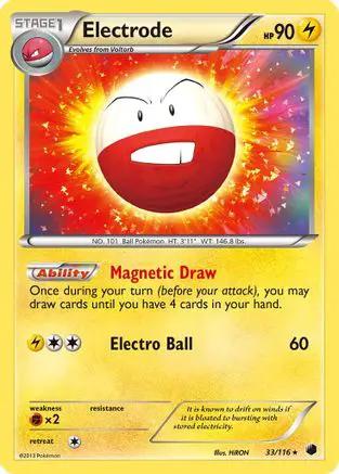 Electrode 033/116 - Plasma Freeze Reverse Holofoil