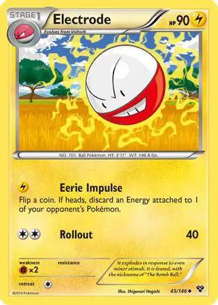 Electrode 045/146 - XY Base Set Reverse Holofoil