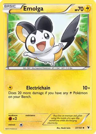 Emolga 037/101 - Noble Victories Reverse Holofoil