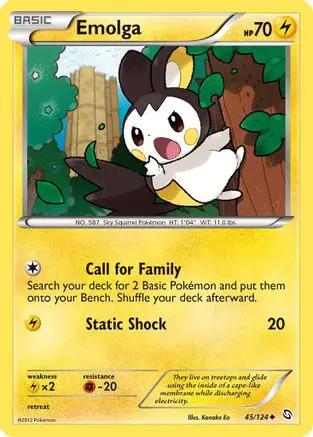Emolga 045/124 - Dragons Exalted