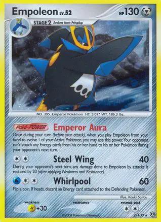 Empoleon 002/100 - Stormfront Holofoil