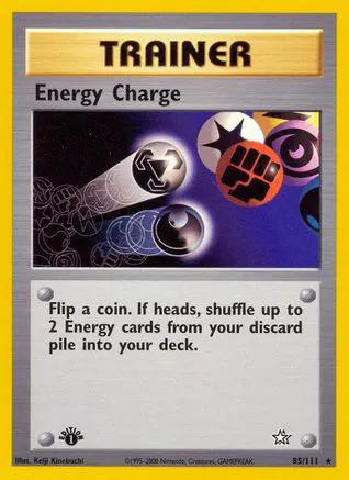 Energy Charge 085/111 - Neo Genesis 1st Edition