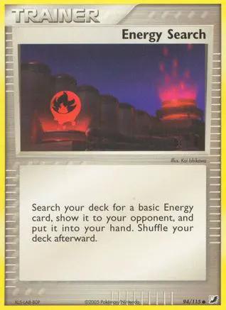 Energy Search 094/115 - Unseen Forces Reverse Holofoil