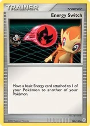 Energy Switch 107/130 - Diamond and Pearl Reverse Holofoil