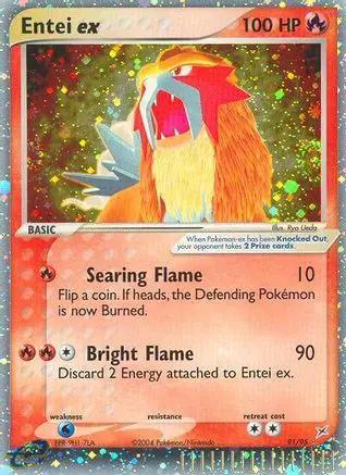 Entei ex 091/95 - Team Magma vs Team Aqua Holofoil