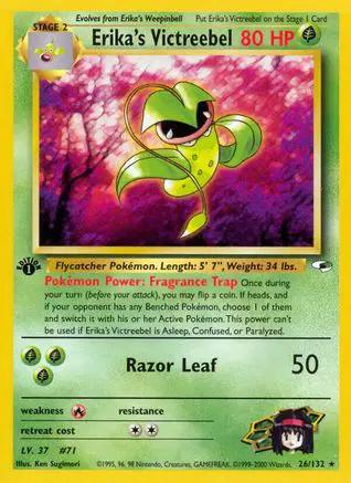 Erika's Victreebel 026/132 - Gym Heroes 1st Edition