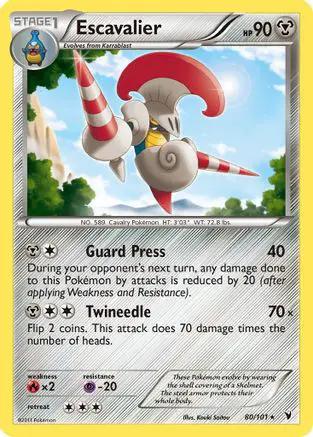 Escavalier 080/101 - Noble Victories Reverse Holofoil