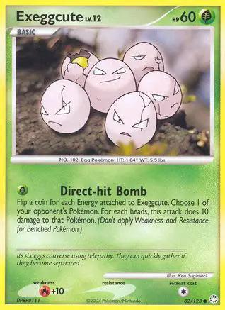 Exeggcute 082/123 - Mysterious Treasures Reverse Holofoil