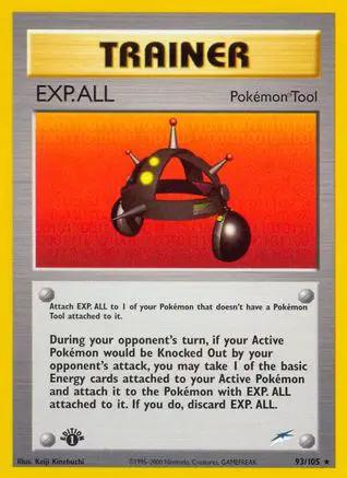 EXP.ALL 093/105 - Neo Destiny 1st Edition