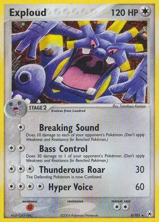 Exploud 006/101 - Hidden Legends Holofoil