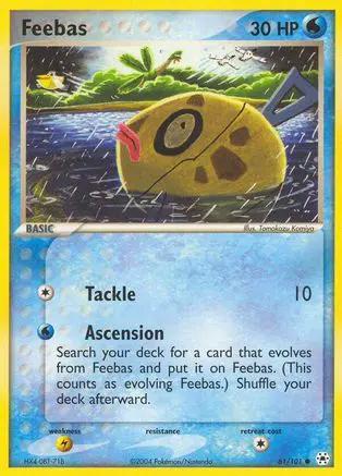 Feebas 061/101 - Hidden Legends Reverse Holofoil