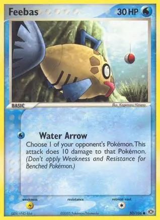 Feebas 050/106 - Emerald - Reverse Holofoil