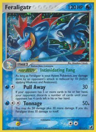 Feraligatr 004/115 - Unseen Forces Reverse Holofoil
