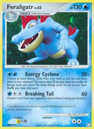 Feraligatr 008/123 - Mysterious Treasures Reverse Holofoil