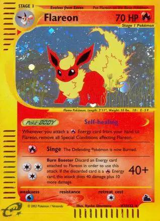 Flareon 0H7/144 - Skyridge Holofoil