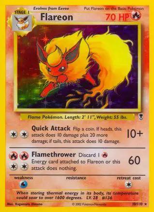 Flareon 010/110 - Legendary Collection Holofoil