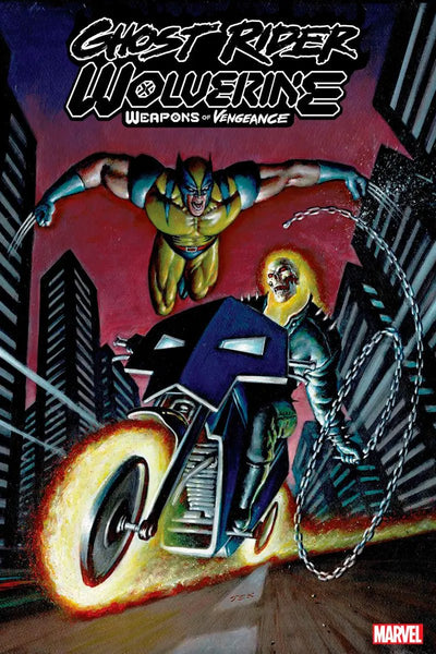 Ghost Rider Wolverine Weapons Vengeance Alpha #1 B (Of 4) Mark Texeira Variant (08/09/2023) Marvel