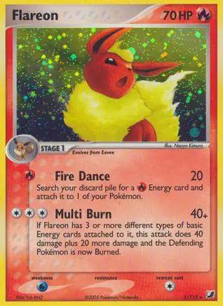 Flareon 005/115 - Unseen Forces Holofoil