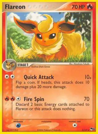 Flareon 002/017 - POP Series 3