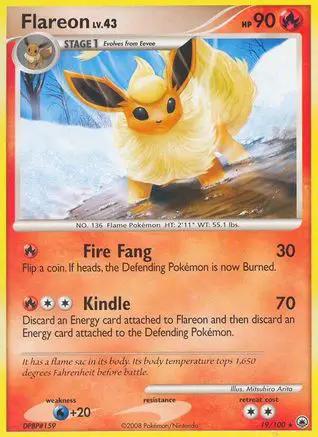 Flareon 019/100 - Majestic Dawn