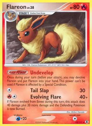 Flareon 019/111 - Rising Rivals Reverse Holofoil
