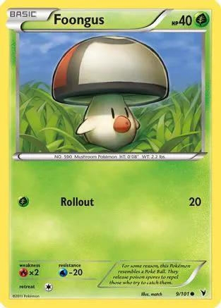 Foongus 009/101 - Noble Victories Reverse Holofoil