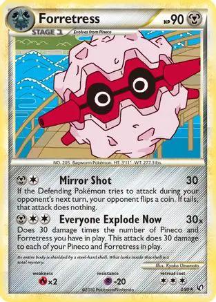 Forretress 003/90 - Undaunted Reverse Holofoil