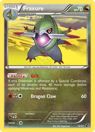 Fraxure 014/20 - Dragon Vault Holofoil