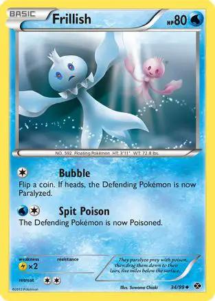 Frillish 034/99 - Next Destinies Reverse Holofoil