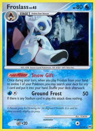 Froslass 002/99 - Arceus Holofoil