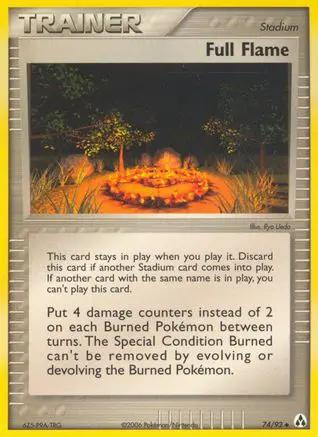 Full Flame 074/92 - Legend Maker Reverse Holofoil