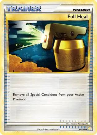 Full Heal 093/123 - HeartGold SoulSilver Reverse Holofoil